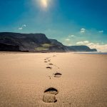 footsteps, beach, sand, sea, ocean, nature, journey, coast, path, outdoor, imprint, human, seaside, mark, brown beach, brown sea, brown ocean, brown human, brown sand, brown path, footsteps, footsteps, journey, journey, journey, journey, journey